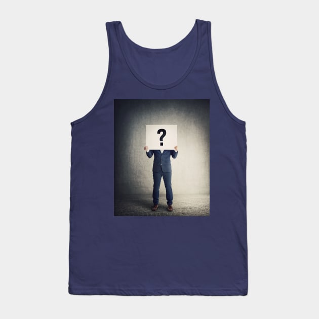 Anonymous businessman Tank Top by 1STunningArt